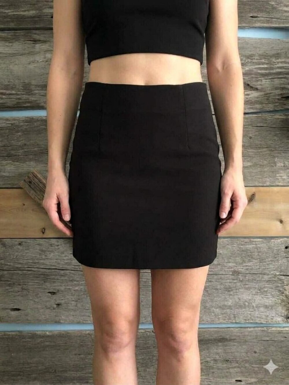 Love Tease Size M Black Mini Skirt